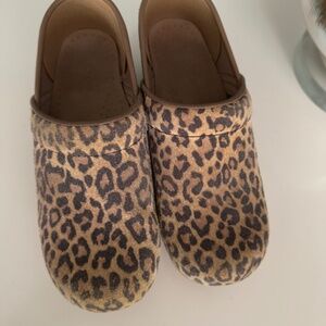 Dansko Leopard Clog